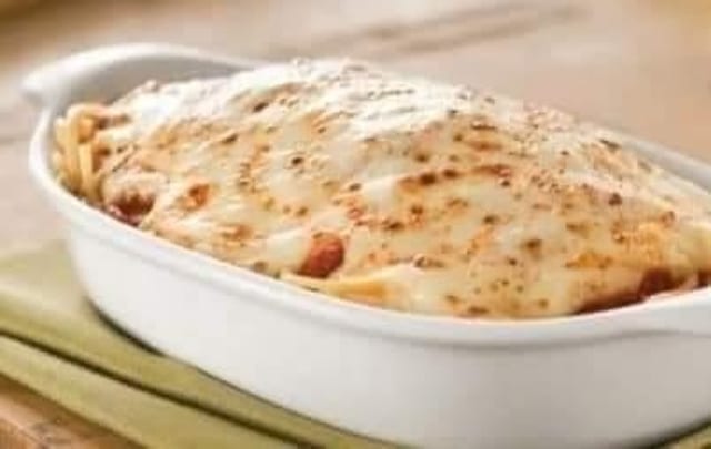 BAKED SPAGHETTI.