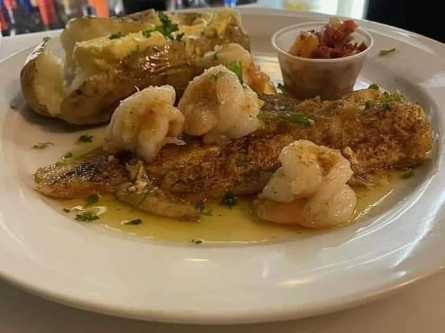 HADDOCK WITH SHRIMP
