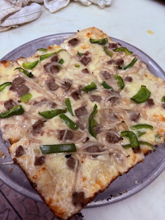 10" SICILIAN PHILLY CHEESE STEAK PIZZA