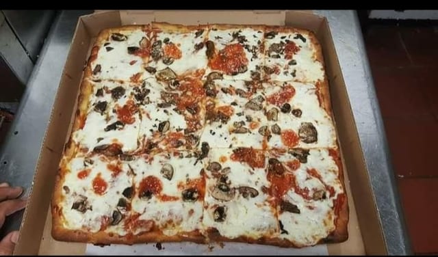 16" SICILIAN 3 TOPPING PIZZA