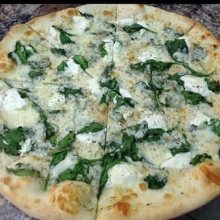 10" RICOTTA/SPINACH WHITE PIZZA