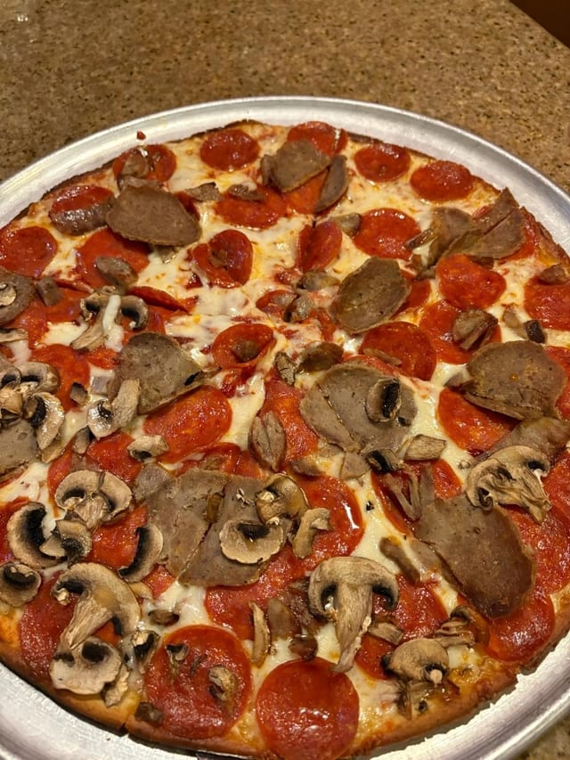 14" GF 3 TOPPING CAULIFLOWER